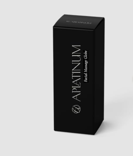 @ PLATINUM Stainless Steel Rotating Ice Globe for Face and Eye Area - Cooling and Warming Roller with Gel - Cryo Eye Roller