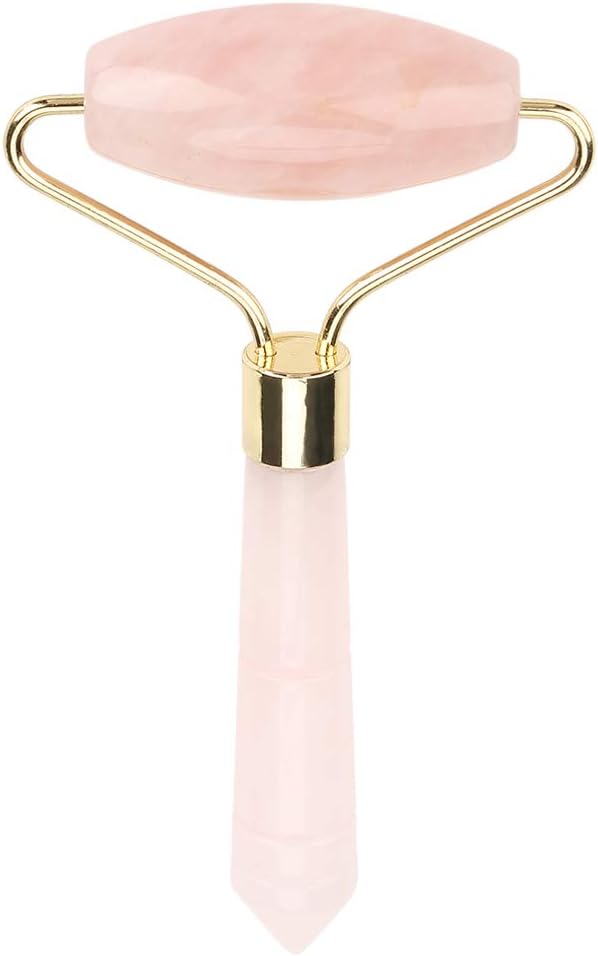 Jade Face Roller, Gua Sha Massage, Anti Aging Jade Stone Massager for Face and Eye Massage, Make Your Face Skin Smoother and Look Younger Jade Roller Facial Beauty Roller Care Tool