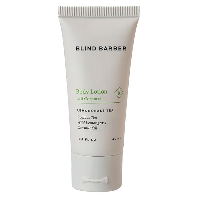 Blind Barber Body Lotion - Case of 300 - Lotion Tube with Flip top Cap - Body Lotion For Women and Men Set