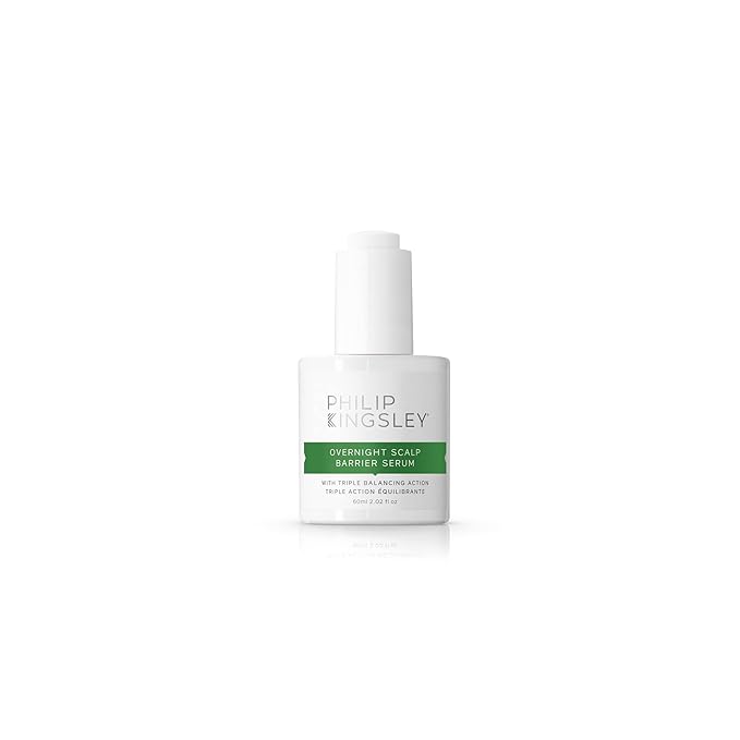 Philip Kingsley | Overnight Hydrating Hair Scalp Barrier Serum | Hydration Treatment for Dry, Itchy, Flaky, Oily Scalps | Triple Balancing Action, Scalp Care Products with Aloe Vera | 2.02oz