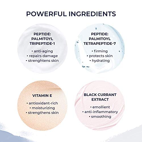 Alana Mitchell Skin Care Set – Anti-Aging Peptide Under Eye Cream + Hyaluronic Acid Serum + Vitamin C Face Moisturizer – Anti Aging Skin Care Kit to Reduce Dark Circles, Fine Lines & Smooth Skin