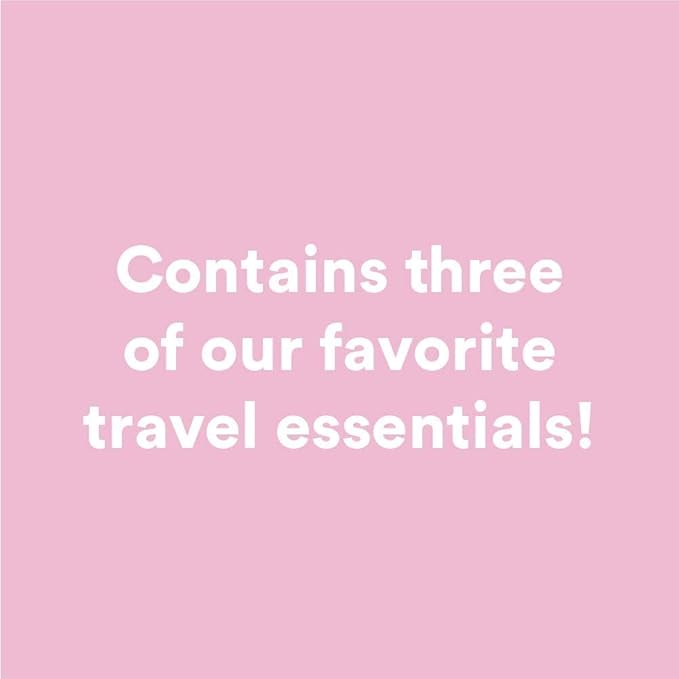 Camille Beckman Classic Collection Travel Trios, Camille, Glycerine Hand Therapy 1.35 oz, Silky Body Cream 2 oz, Hand & Shower Cleansing Gel 2 oz