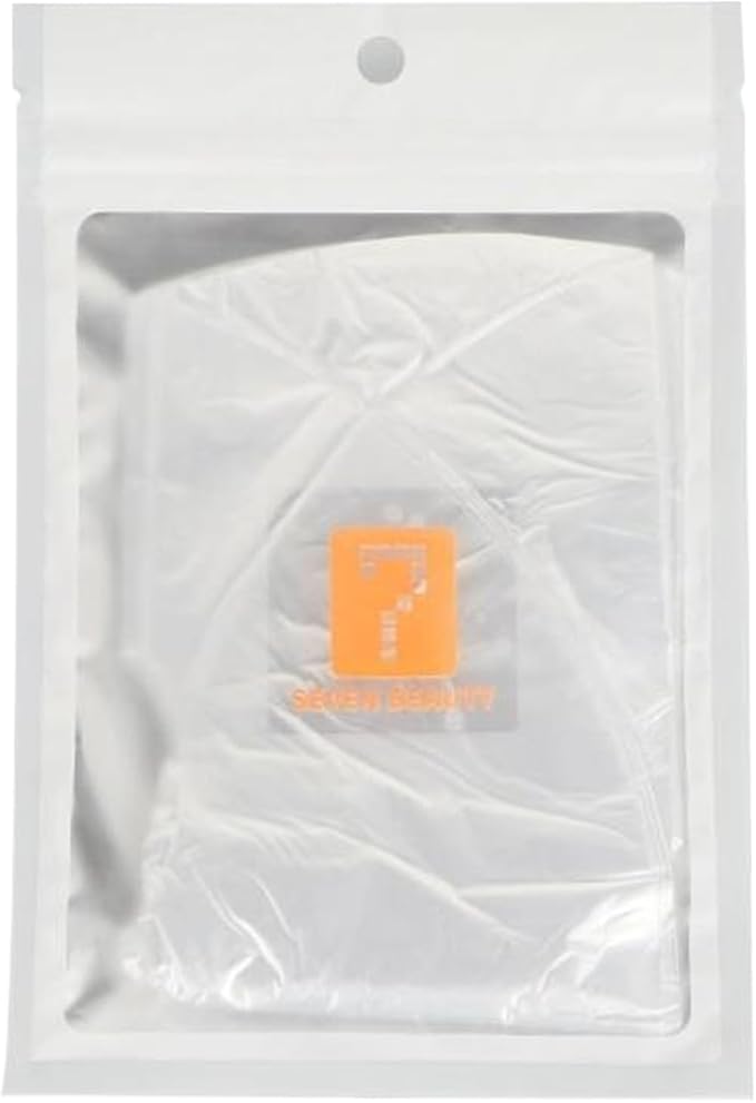 100Pcs Facial Plastic Mask Oil Facial Mask Paper Disposable Facial Sheet Mask Facial Skincare DIY Wet Compress Moisture Special Ultra-Thin Film for Spa Beauty Salon Elitzia