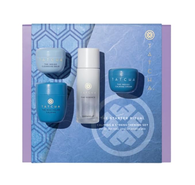 Tatcha The Starter Ritual Set - Soothing for Sensitive Skin | 2 Week Introductory Set | $92 Value