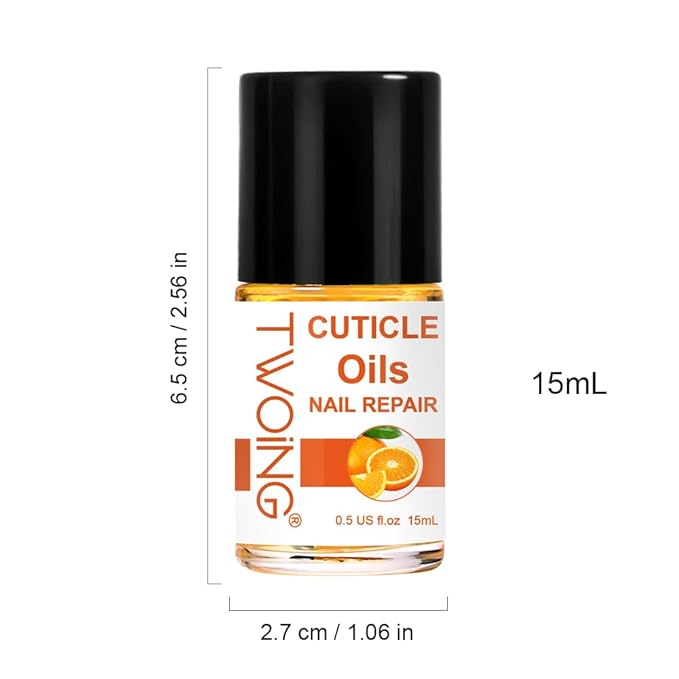 0.5FL.OZ Cuticle Oil, Nail Growth Oil Natural Aloe oil blended with jojoba oil, Vitamin E Nail Cuticle Oil for Repairs Cuticles Overnight Moisturizes and Strengthens Nails Cuticles
