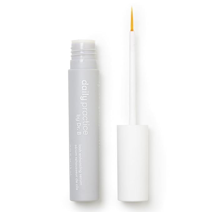 by Dr. B Lash Enhancing Serum – Peptides, Biotin, Niacinamide & Hyaluronic Acid – Paraben-Free, Phthalate-Free, Hydrating Formula, 4ml