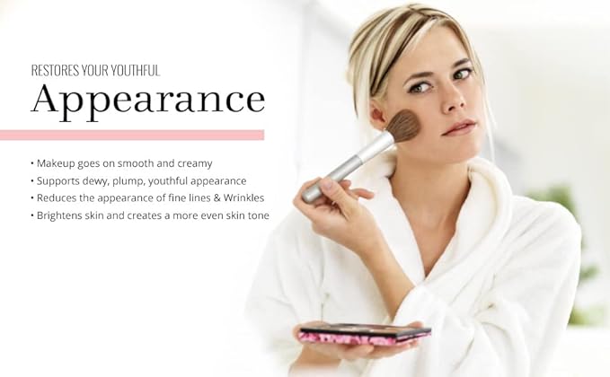 Vitamin C Serum, Hyaluronic Acid Serum for Face, Anti Aging, Menopause Support, Skin Care Products, Smooth & Tightening Skincare, Dark Spot Remover_2 See Transformation Skincare, 1 oz