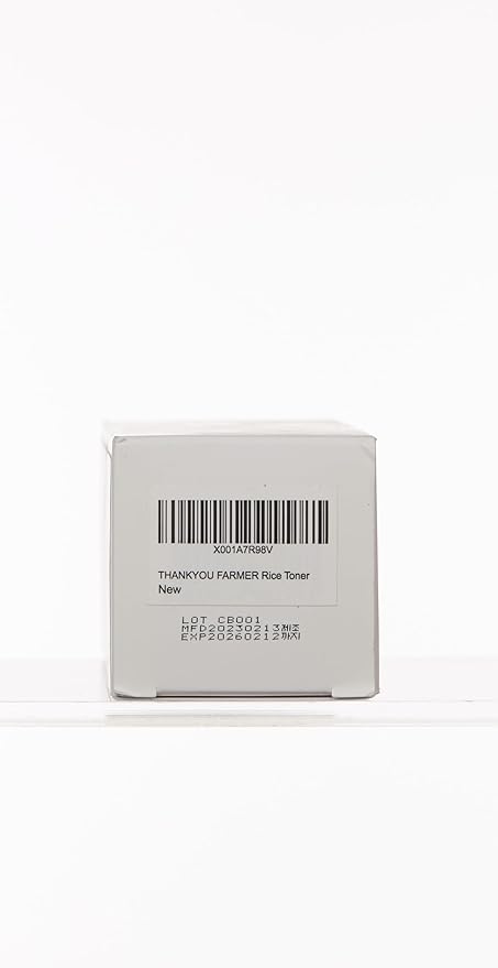 THANKYOU FARMER Rice Pure Toner โ Hydrating K-Beauty Face Milk with Niacinamide & Centella โ Vegan Korean Skincare for Men & Women, All Ages โ Natural Toner for Dry, Sensitive Skin (7.03 oz)