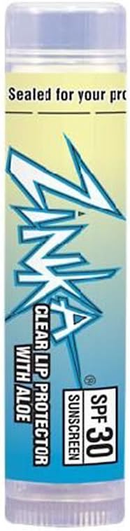 Zinka Lip Balm / Clear SPF 30 with Aloe