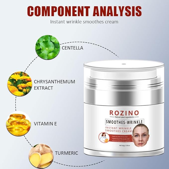 Anti-Wrinkle Face Cream Instant Anti-Wrinkle Moisturizer Night Moisturizer for Women and Men Skin Tightening Reduce Fine Line Cream for Face Long Lasting Moisturizer for Dry and Sensitive Skin