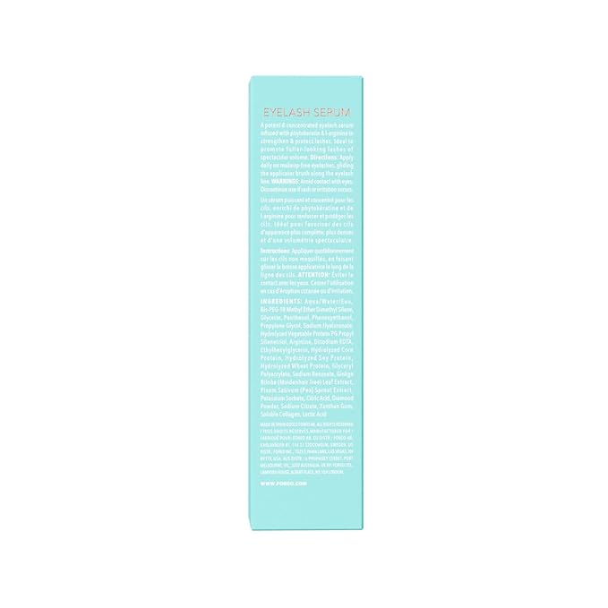 FOREO IRIS Eyelash Serum - Volume, Protection, Strength - Longer Lashes and Eyebrows - Concentrated Lash Serum for Eyebrow and Eyelash Growth- Phytokeratin, Arginine & HA - Fragrance Free - 0.15 fl.oz