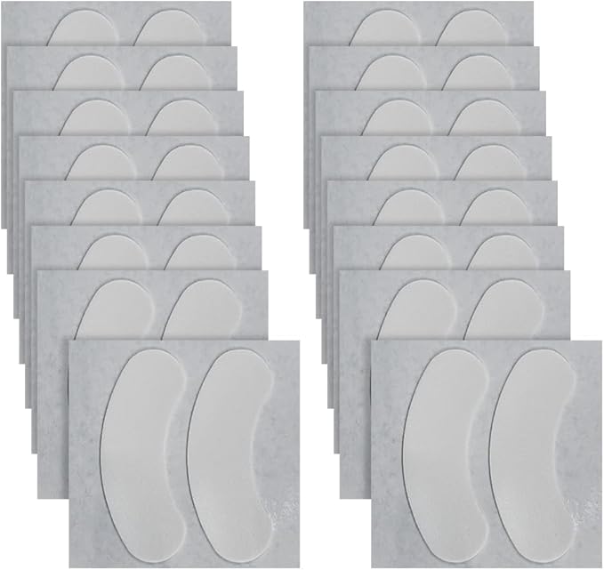 100 Pcs Under Eye Pads Eyelash Extension Patches Eye Lash Extension Foam Pads Eyepads Makeup Eye Patch False Eyelash Accessories Beauty Tools