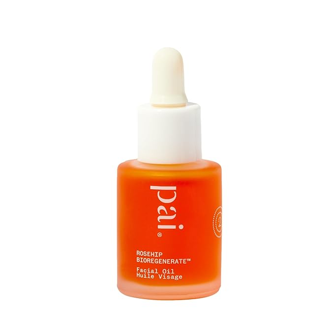 PAI SKINCARE - Organic Rosehip BioRegenerate Universal Facial Oil | Natural, Vegan, Sensitive Skincare (0.34 fl oz | 10 mL)