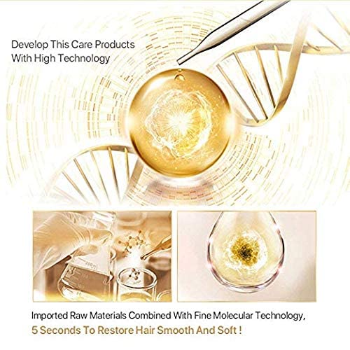 120ml Magical Hair Treatment Mask 5 Seconds Repairs Damage Hair Advanced Molecular Hair deep Conditioner Roots Treatment Return Bouncy Restore Elasticity Hair Care Essence