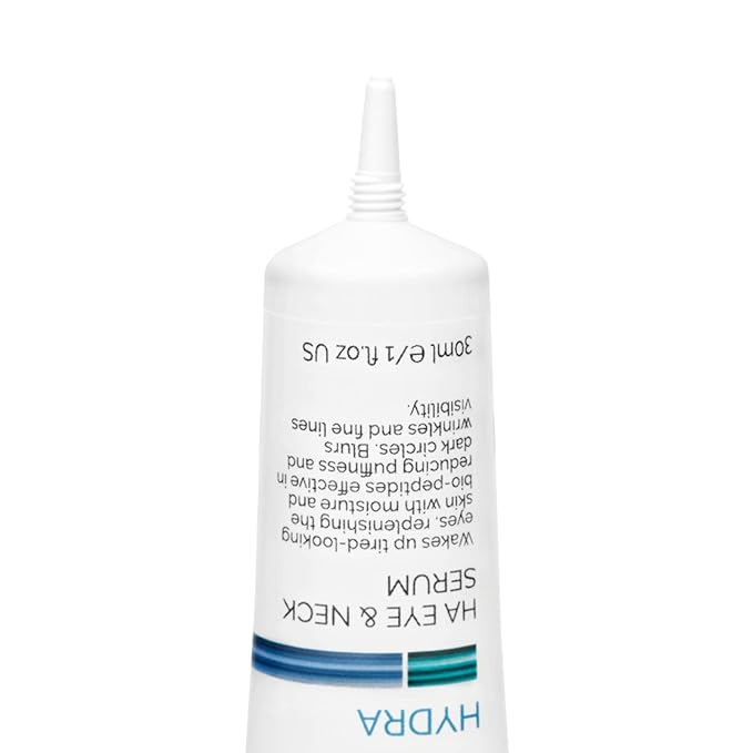 Christina Line Repair Hydra HA Eye & Neck Peptide Serum for Face with Hyaluronic Acid | Dark Circles Elimination | Anti-Aging Defense | Moisture Retention | Face Serum For Dry, Normal Skin