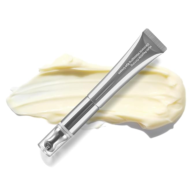 Eye Cream | Wrinkle Eraser Massaging Eye Cream, Multi-Peptide Firming And Electronic Massager, Anti-Aging Eye Cream for Puffiness and Bags Under Eyes Cream | Electric Massage Eye Cream (1 Pc)