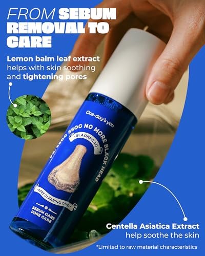 ONE-DAY’S YOU PZ SSOC SSOC Blackhead Remover Strips | Korean Pore Strips for Face & Nose | Deep Cleansing Pore Strips | Blackhead Remover with Sulfur, Tea Tree, & Salicylic Acid | 2.7 fl