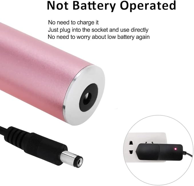 Electric Foot File Callus Remover for Feet, Adjustable Speed Foot Sander Grinder Professional Pedicure Tools for Dead Skin Heel Calluses with Replaceable Sandpaper Discs (Upgraded FCR-1 Pink)