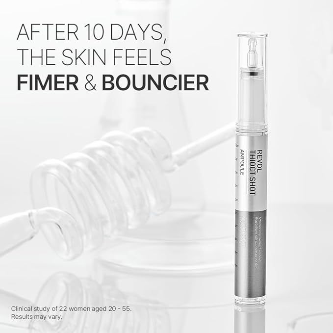 Fermentation Peptine Eye Care Cream + Revol Thioct Shot Ampoule for Cinderella Face Lift, Aging Care, Wrinkle Care, Skin Elasticity, Hydration