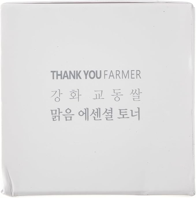 THANKYOU FARMER Rice Pure Toner โ Hydrating K-Beauty Face Milk with Niacinamide & Centella โ Vegan Korean Skincare for Men & Women, All Ages โ Natural Toner for Dry, Sensitive Skin (7.03 oz)