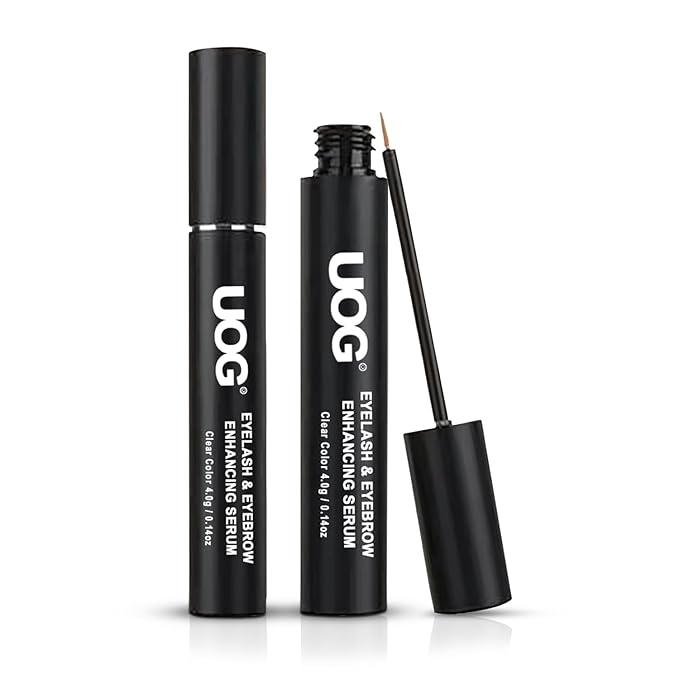 UOG Eyebrow Enhancing Serum Complex - Premium Formulated Allergy-Free Brow Conditioner for Thicker, Fuller, Stronger Brows, Safe for All Skin Types, 4-Month Supply. (4mL)