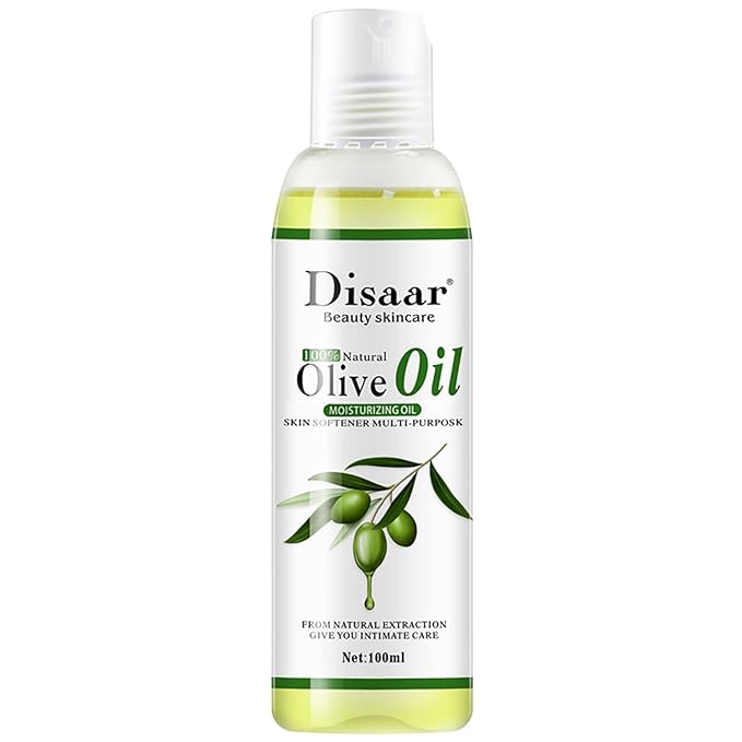 Natural Softening Multi-Purpose Moisturizing Mineral Oil Relive Dry Skin 100ml/3.38fl.oz (Olive Oil)