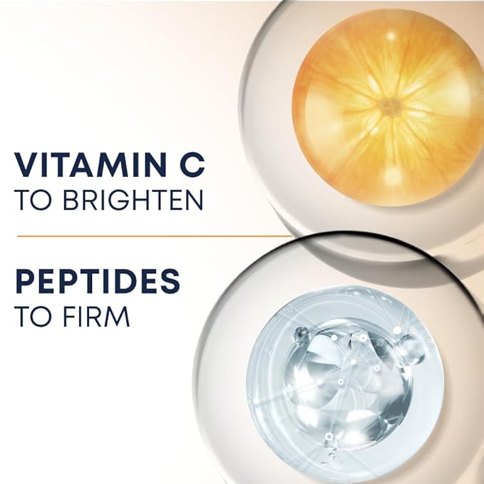 RoC Multi Correxion Revive + Glow 10% Active Vitamin C Serum for Face, Daily Anti-Aging Wrinkle and Skin Tone Skin Care Treatment, Brightening Serum, 1 Fluid Ounce