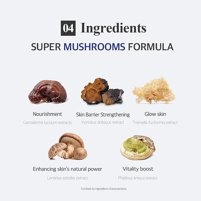 B-Glucan Deep Firming Eye Mask 60 Pieces (30pairs) - Mushroom Eye Patch, Soft Bamboo Sheet Mask, Skin Firming & Revitalizing, Madecassoside, Green Tea Leaf Extract, Beta Glucan, Witch Hazel Extract