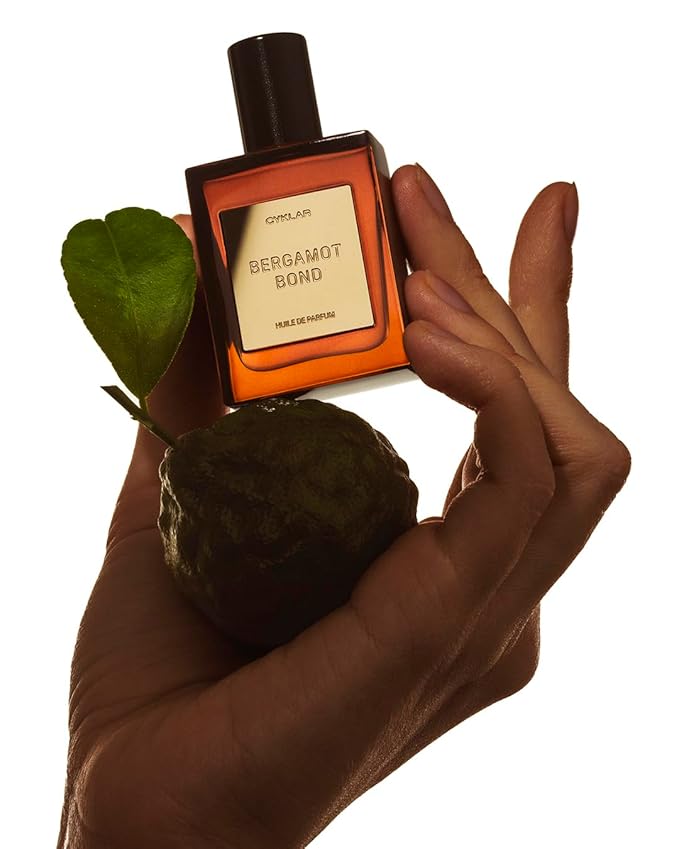 Perfume Oil Roll-On. Travel-Friendly Bergamot Bond Fragrance with Bergamot, Verbena, and Cashmere. Long-Lasting Essential Oil Parfum for Women and Men. 0.5 Fl Oz Scented Rollerball Bottle