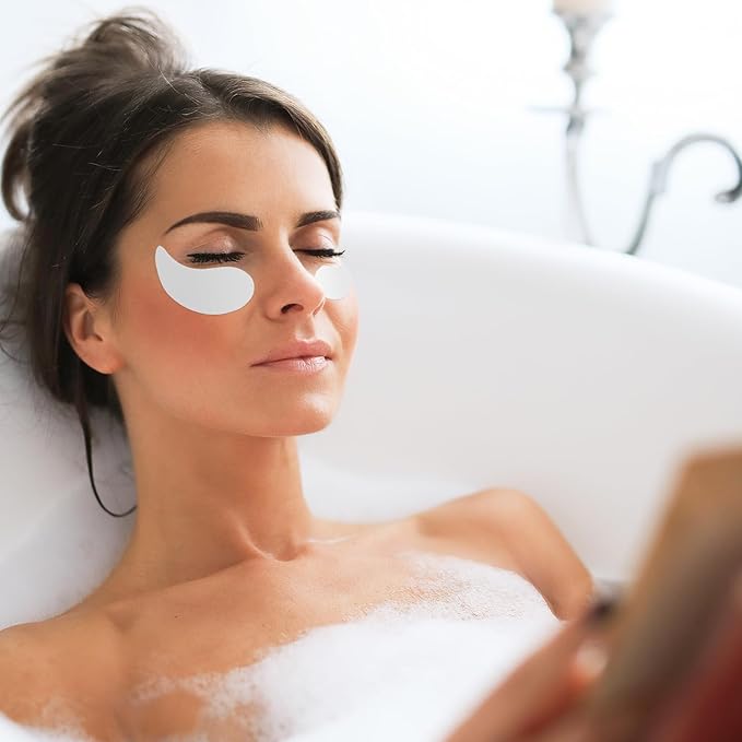 10 PCS Under Eye Patches, Reusable Eye Patches Silicone Patches Under Eye Mask Silicone Eye Patches Reusable Overnight for Dark Circles and Puffiness Effect to Reduce Wrinkles and Fine Lines Colorful