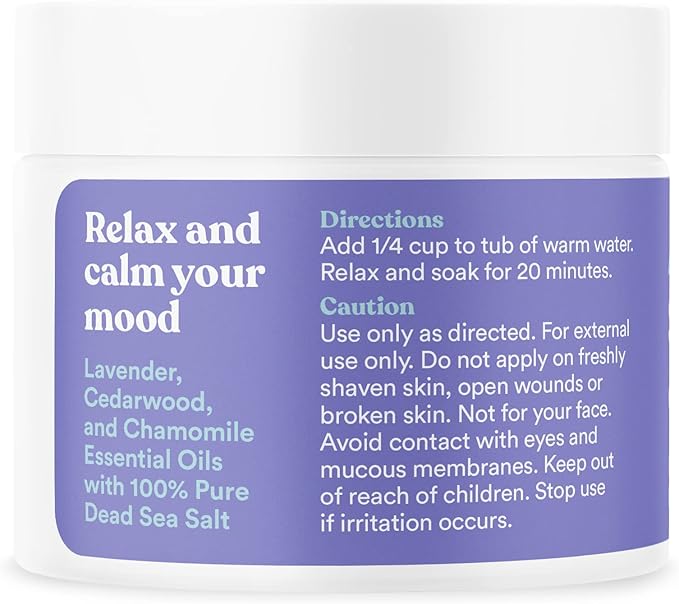 ASUTRA Dead Sea Bath Salts (3 Scent Mini Sampler), 2 oz Each - Soak in Rich & Vital Healing Minerals - Travel Sized Jars for On-The-Go Relaxation