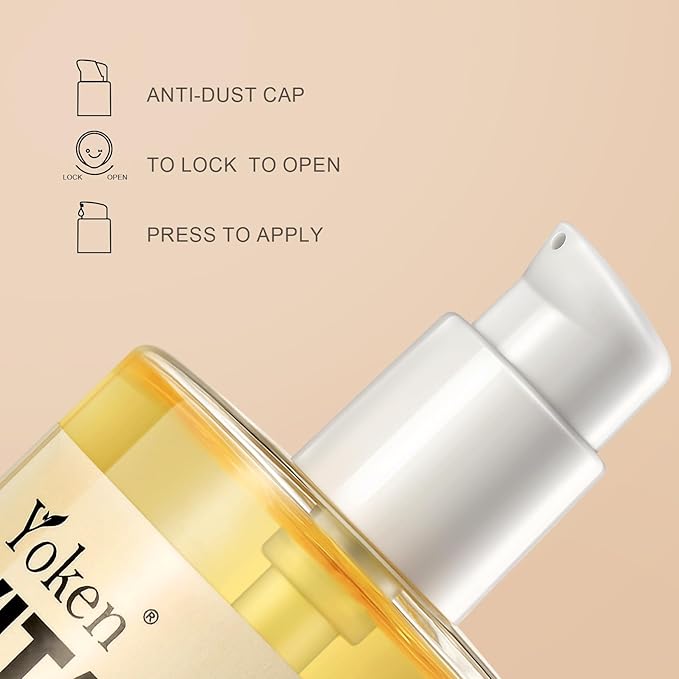 Vitamin E Oil 8 Fl Oz Organic Vitamin E oil for Skin 70,000 IU Vitamine oils for Scars Hair,Face,Nail,Scalp Perfect Bath and Body Oil Cold Pressed Hexane Free Non-GMO Gluten Free Formula