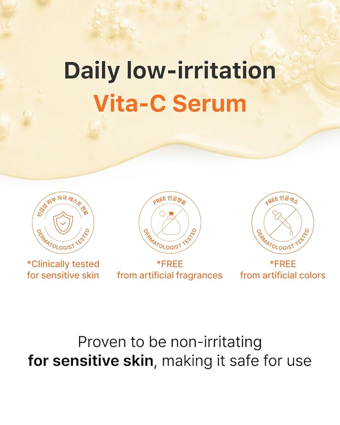 Real Barrier | Peptivita C Blemish Serum | Face Serum for Uneven Skin Tone & Smooth Texture | Vitamin C Face Care for Sensitive Skin | Facial Skin Care Products | Korean Skincare | 1.01 fl oz (30ml)