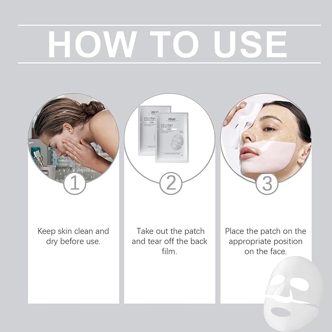 4 Pack Collagen Face Mask – Anti-Aging, Firming, and Moisturizing Bio-Collagen Mask for Radiant Skin – Reduces Fine Lines and Wrinkles, Instant Brightening