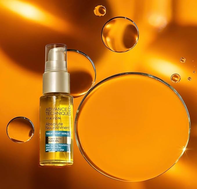 Advance Techniques Absolute Nourishment Hair Serum with Argan Oil 30 ml / 1 fl.oz (2 pack)