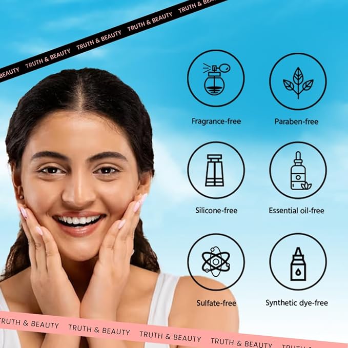 TRUTH & BEAUTY Advanced Skincare Combo: Porebright, C Radiance, & Smart Ageing Complex Serums for Radiant, Brightening, Even Tone Serum for All Skin Types (35, 30x2 ML)