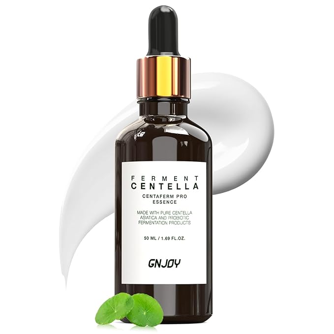 Centella Serum, Face Hydrating Fermented Centella Asiatica Serum, Soothing, Barrier Repair, Firming, Revitalize Glowing Centella Ampoule Facial Moisturizer with Ceramide NP, for All Skin (50ml)