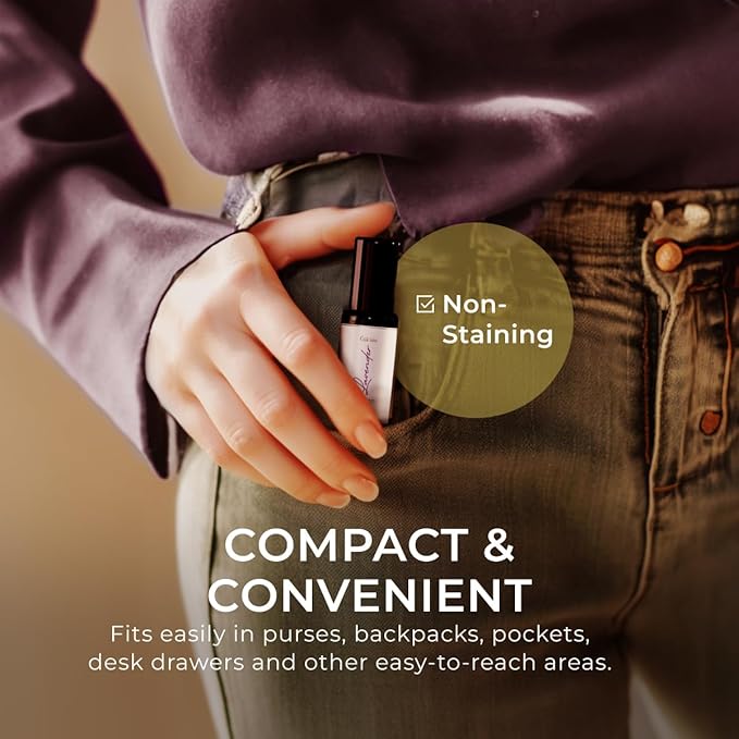 Gya Labs Lavender Essential Oil Roll on - 100% Pure Natural Lavender Perfume Oil for Women, Skin - Relaxing Aromatherapy, Alcohol-Free Perfume Roller, Travel Size (0.34 Fl Oz)