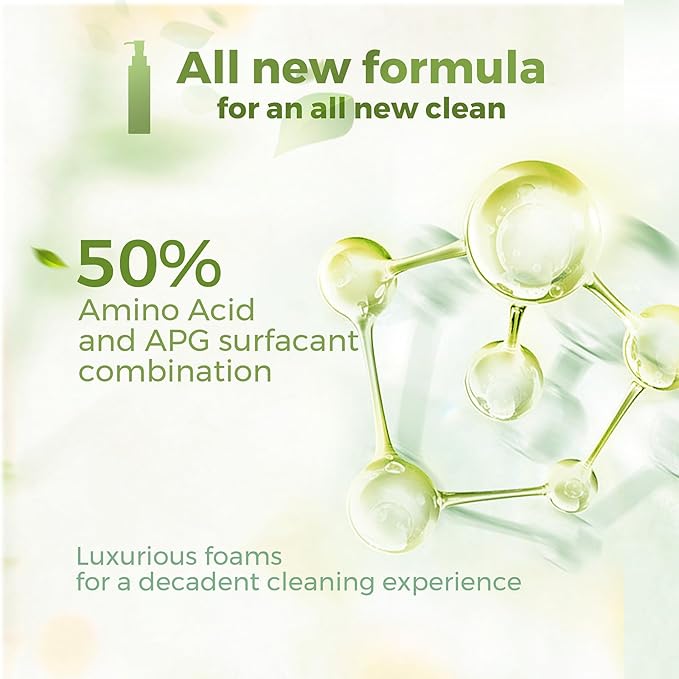 Hydrating Skincare Set – Amino Acid Face Wash + Hyaluronic Acid Ampoules + Oil Suspension Serum for Deep Repair, Glow & Sensitive Skin Care