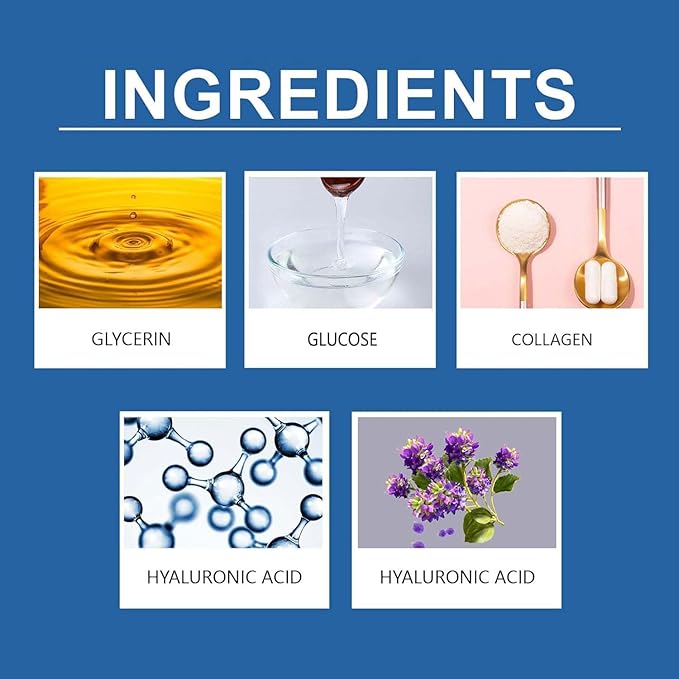 Hyaluronic Acid Powder (High & Low Molecular Weight) - 100g/3.52oz | Vegan, Water-Soluble Sodium Hyaluronate for DIY Skincare Serums & Hydration Support(With Spoon)