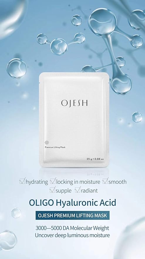 Premium Lifting Mask - Face Masks Skincare,Hydrating Masks,Moisturizing,Brightening and Soothing,Anti-aging,Collagen Essential Lifting & Firming Face for Women Men All Skin Type (1 Box)