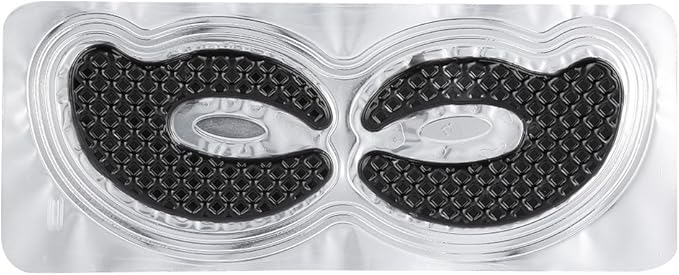 20 Pairs Eye Hyaluronic Eyes Patches for Dark Circle, Puffy Eyes, Wrinkles, Eye Bags, Puffiness Bamboo Charcoal Eye Skin Care Pads Anti-aging