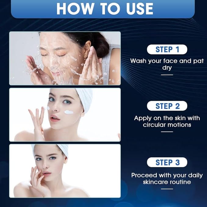 Renewing Coenzyme Q10 Night Cream – Intense Hydration & Anti-Aging Formula for Sensitive Skin, Non-Greasy Overnight Repair with Hyaluronic Acid 1.7 Fl Oz