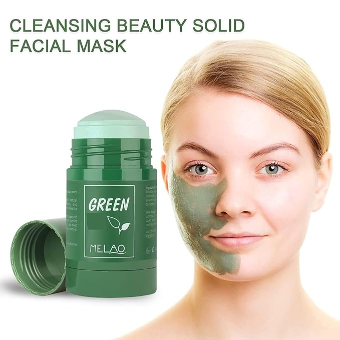 2 Pack Purifying Clay Clean Face Mask, Cleansing Mask Blackhead Remover, Face Moisturizes Oil Control Deep Clean Pore for Men and Women