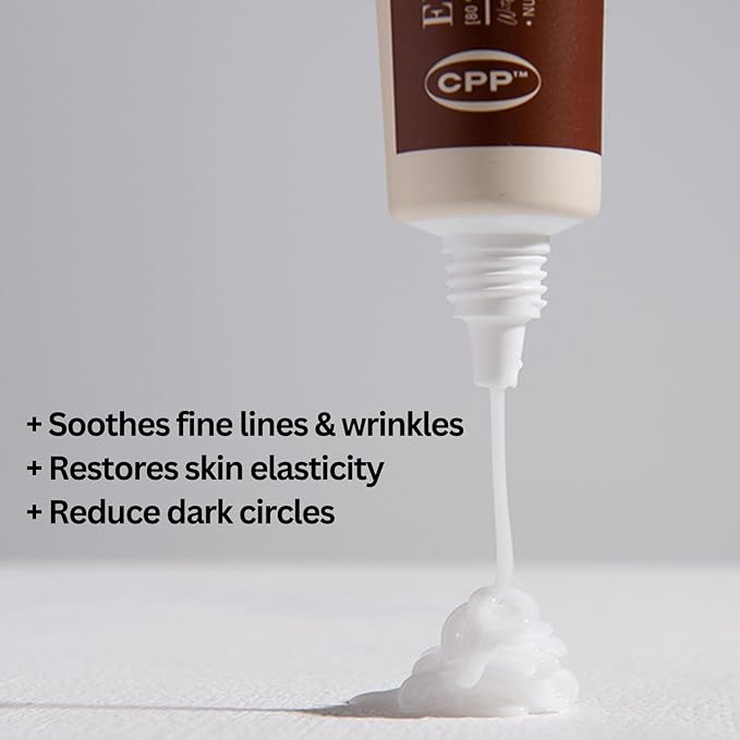 CPP Baby Collagen 80 Snail Mucin Intensive Eye Cream 1.01 Fl. Oz - Size and Collagen Peptide Concentration Upgraded, Matrixyl 3000, Haloxyl for Anti Wrinkle Plumping, Firming