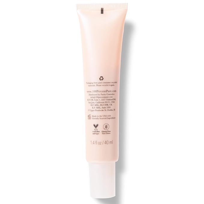 100% PURE Coffee Bean Caffeine Face Cream Glowing Skin Care Anti Aging Youthful Boost Caffeinated Facial Moisturizer with Hyaluronic Acid & Niacinamide for Women & Men - 1.7 fl oz