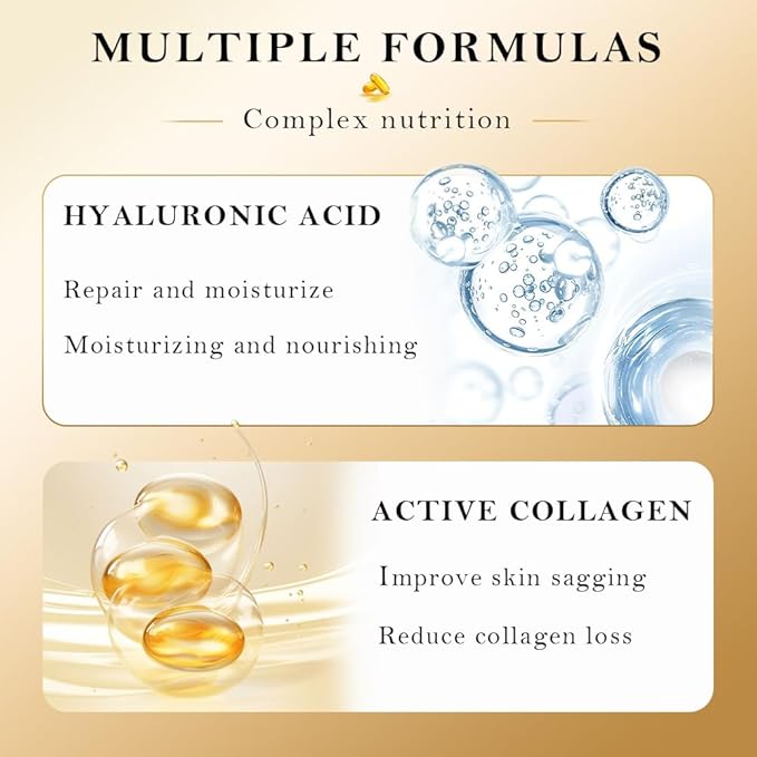 10X Collagen Anti-Aging Sleep Mask โ Active Protein Technology โ Intensive Hydration, Reduces Sagging & Dullness, Skin Care, Smooth & Whitilight, Cruelty-free (20PCS-Sleep Facial Mask)