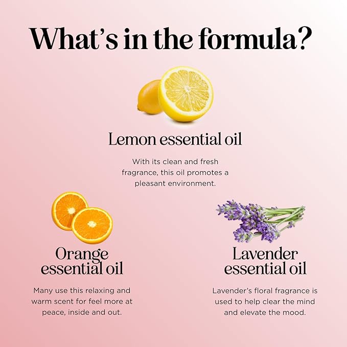 Uplift Aromatherapy Essential Oil Blend - Happy Essential Oil Blend with Calming Essential Oils for Diffusers for Home and Travel with Citrus Essential Oils and Pure Aromatherapy Oils for Diffusers