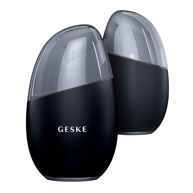 SmartAppGuided™ Cool & Warm Eye & Face Massager | 7 in 1 | Multi Massager | Face & Neck | Battery-free Cooling & Warming | Firms, Relaxes & De-Puffs Skin | Eye-Nose Area Targeted Design