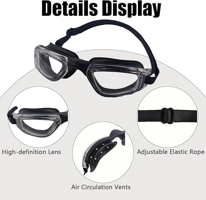 Dry Eye Relief Glasses with Hydrating Chamber Design and Air Circulation Holes,Silicone Hydrating Dry Eye Masks,Moisture Eye Mask for Sleeping